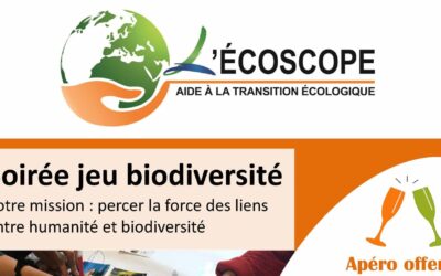 Soirée jeu « biodiversité » – L’Écoscope