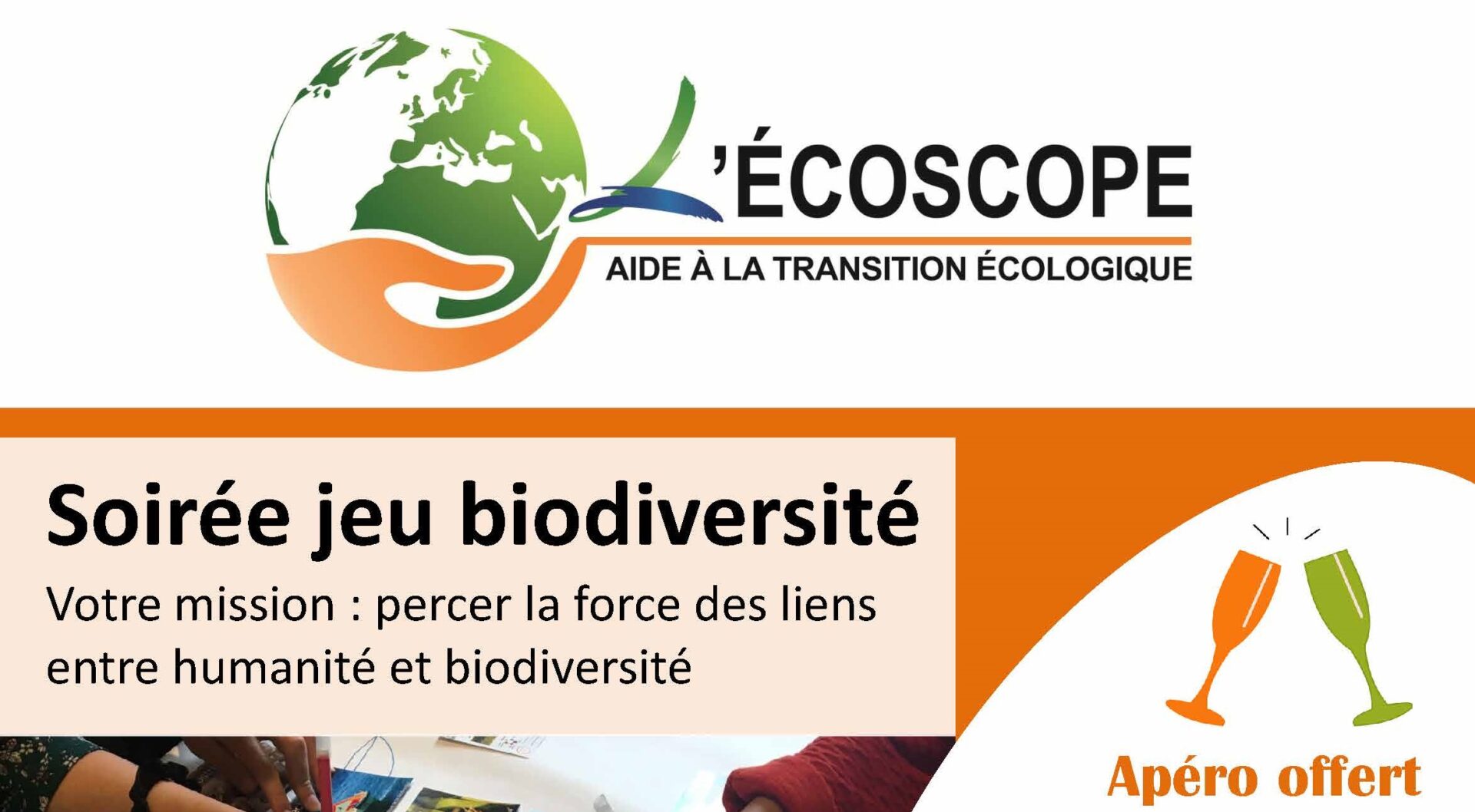 Soirée jeu « biodiversité » – L’Écoscope