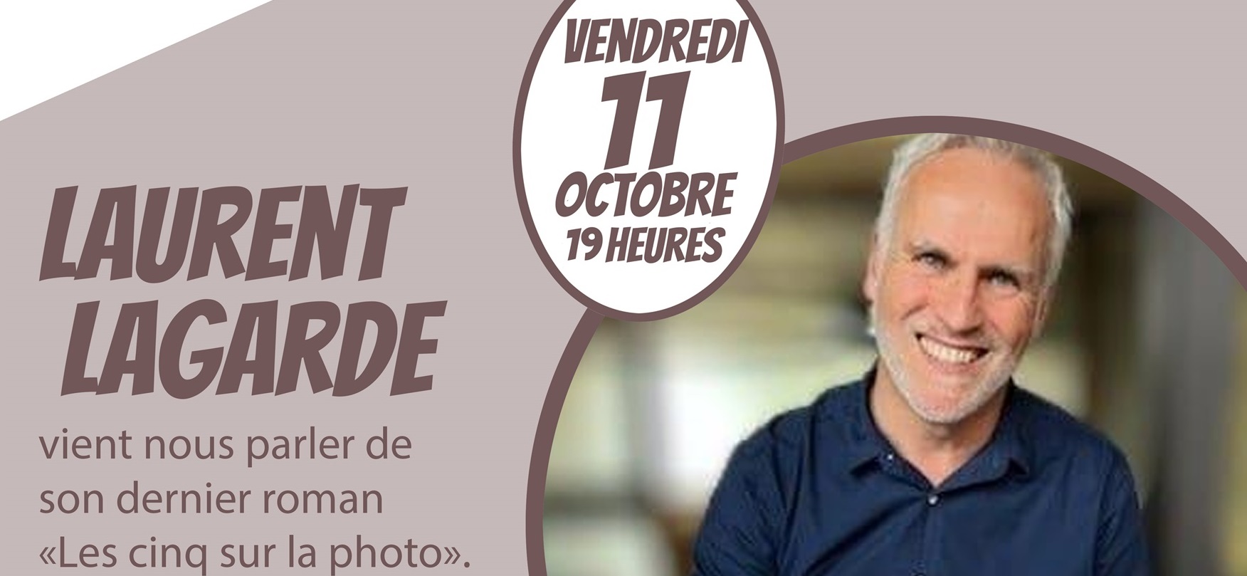 Rencontre d’auteur – Laurent Lagarde