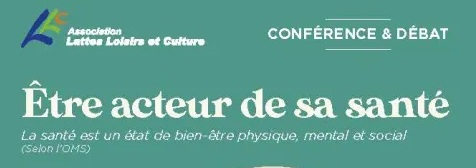 Être acteur de sa santé – Conférence LLC